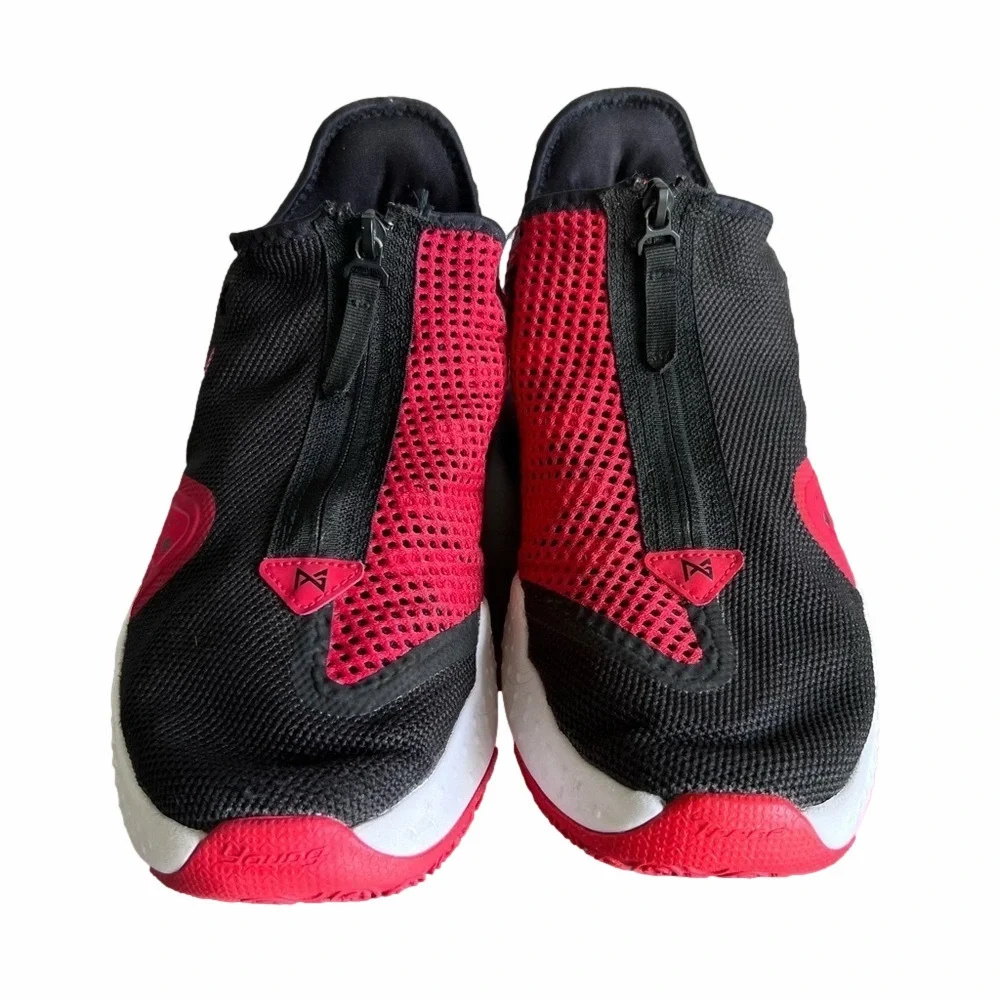 Nike Men's PG 4 Paul George University Red Black Shoe Size 11 #970